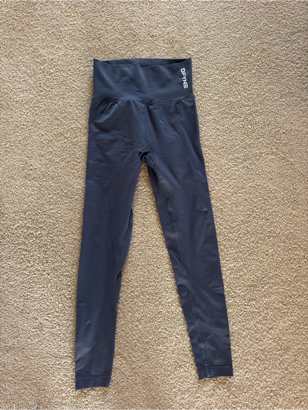 Dfyne sapphire blue dynamic leggings